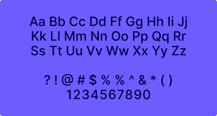 Body Typeface 1-1